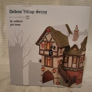 Dept 56 Dickens Village Series Mulberry Gate House